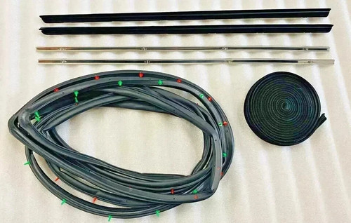 Door window trim moulding - door, seal