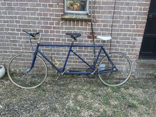 Vintage tandem with - with, original