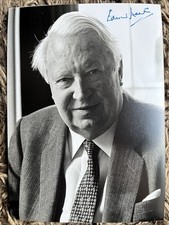 Edward Heath 7 x 5 Signed