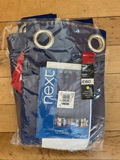 NEXT Jersey Football Eyelet Lined Curtains 168x137cm Cost £60