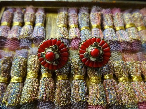 Edwardian marcasite earrings - edwardian,