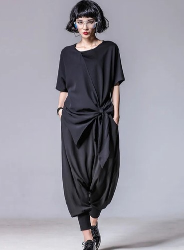 Ladies black edgy - ladies, arty