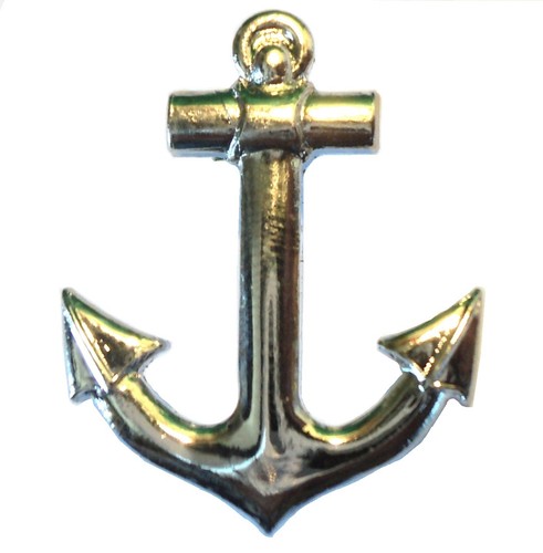 Chrome sailing ship - chrome, or