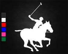 POLO HORSE SPORT VINYL DECAL