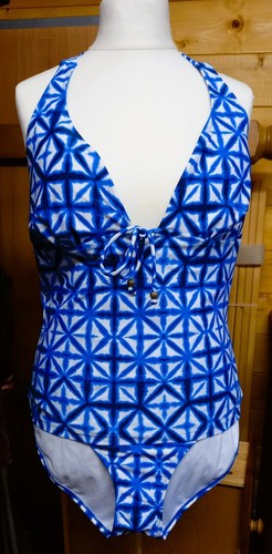 Tankini halterneck top and