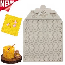 Bee Honeycomb Silicone Cake