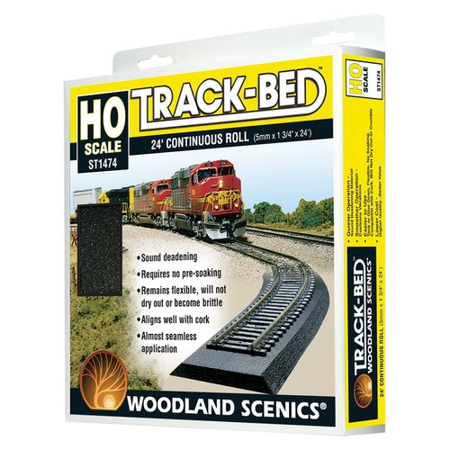 Track bed roll 24ft - ho, gauge