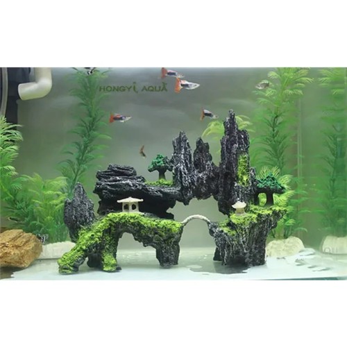 Resin rockery stone aquarium - stone,