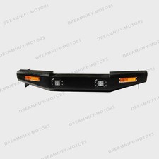 Front Bumper Metal Heavy Strong With LED Lights For Suzuki Samurai SJ410 SJ413