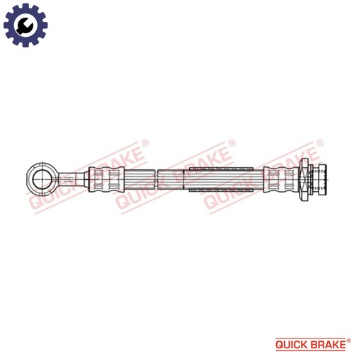 Brake hose 310 for suzuki - brake,
