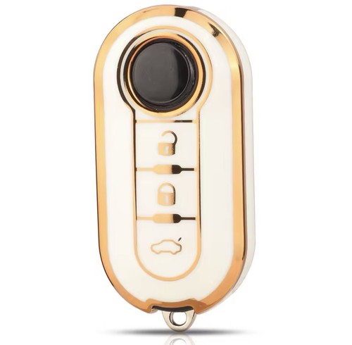 Fiat key fob cover - fob, 500