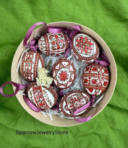 Set easter egg hand made - hand,