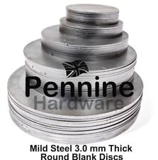3.0mm ROUND DISCS Mild Steel