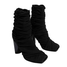 ROBERTO CAVALLI (Italy) Tech Knit, Peep Toe