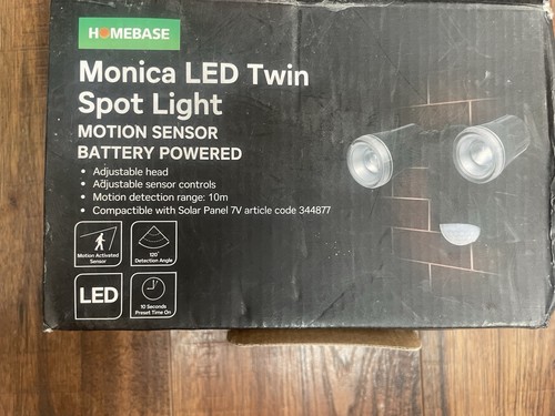 Homebase monica led twin spot - homebase,