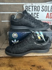 Adidas Originals ®  OC Stan Smith Black Ponyhair UK Size 9 2014