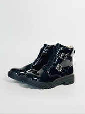 Size 5 Lilley Chaz Kids Black Patent Ankle Boot Shoe Zone