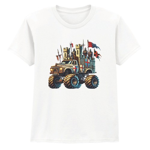Medieval castle monster truck - medieval,
