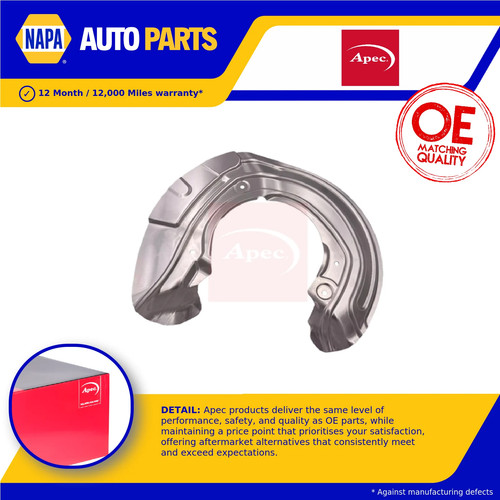 Brake disc splash panel fits - brake,
