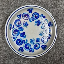 Salt Glazed Gray Blue Small