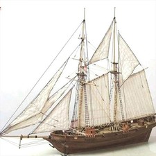 Wooden Sailboat Ship