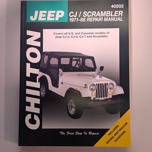 Chilton jeep scrambler - chilton, cj