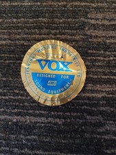 Vox 60's Blue Alnico Speaker Logo
