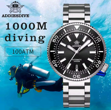 Addiesdive MY-H6 Super Diver 1000m Automatic NH35 Sapphire Crystal ScrewDown...