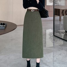 Womens Casual Solid Color High