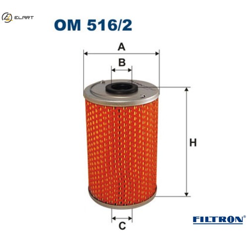 Oil filter 516 for - 516/2,