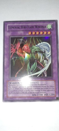 Elemental hero flame - hero, wingman