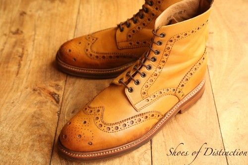 Grenson tan brown leather - grenson,