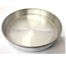 2 x Aluminium Pizza Pan Round Tray Deep Commercial Quality 8" 9" 10" 12" 14" 16"