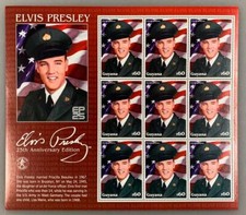 ELVIS PRESLEY 25th Anniversary Editions Stamp Collection