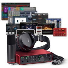Focusrite Scarlett 2i2 Studio Pack 4th Gen & Software Bundle