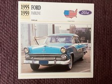 Ford Fairline,  1955-59