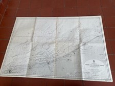 ADMIRALTY MAP SEA CHART HYDROGRAPHY - Calais To R . Scheldt 1872