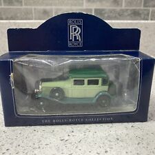 SL54005 1929 Rolls-Royce Phantom II D Back Two-Tone Green Die-Cast Model (boxed)