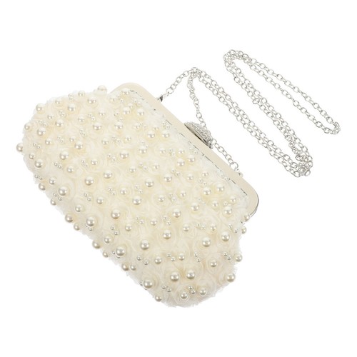 Banquet bag pearl handbags - banquet,