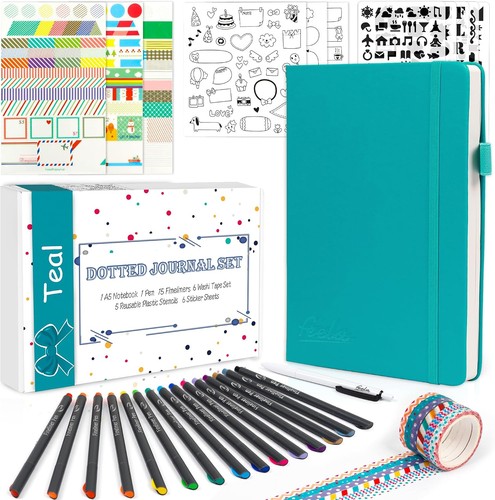 Feela bullet journal kit - journal, a5
