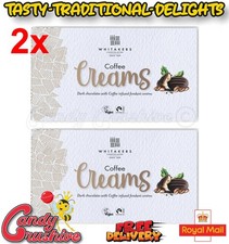 2 x Whitakers Coffee Creams