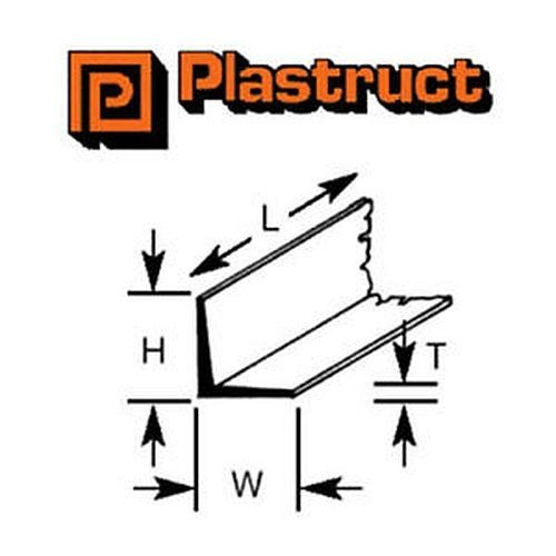 Plastruct styrene angle - plastruct,