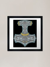 Thor's Hammer Framed Art Print