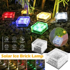 Solar Powered LED ICE Cube