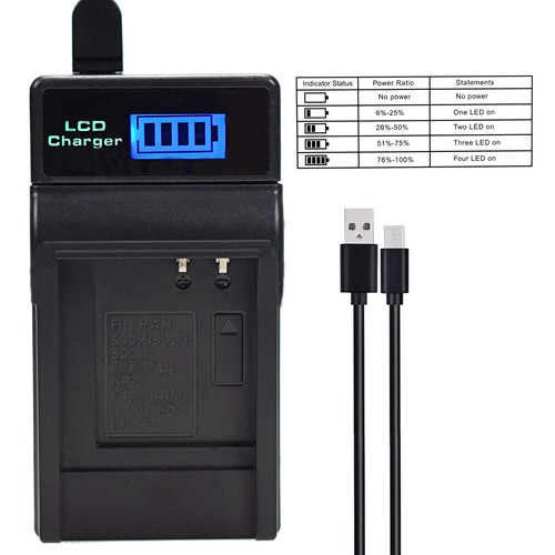 Lcd battery charger - charger, for