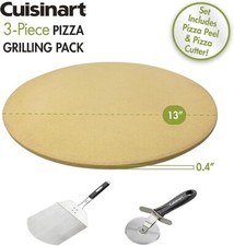 Cuisinart CPS-445, 3-Piece Pizza Grilling Set, Stainless Steel