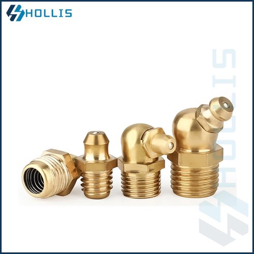 Brass hydraulic grease nipple - hydraulic,
