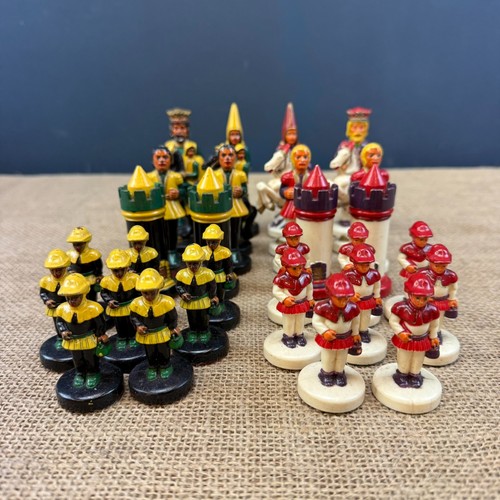 Vintage medieval hand painted - vintage,