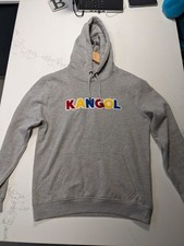 Kangol Quest Grey Hoodie Size Large