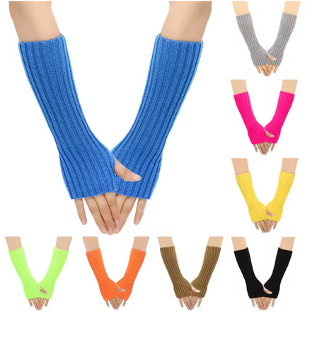 Womens long half - half, finger